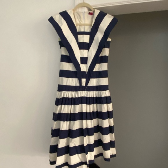 Vintage sailor style 80’s dress Melissa Harper - Picture 3 of 4